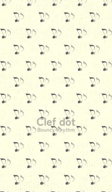 [LINE着せ替え] Clef dot スレートグレイの画像1