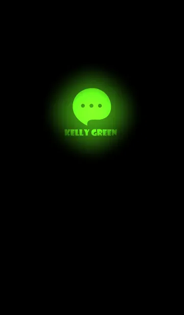 [LINE着せ替え] Kelly Green Light Theme V4 (JP)の画像1