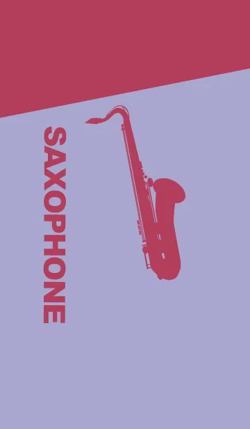 [LINE着せ替え] Saxophone CLR ペールオーキッドの画像1