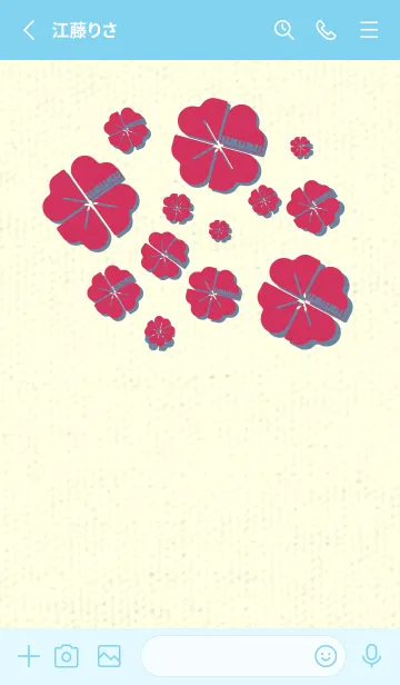 [LINE着せ替え] Piano clover カーミンの画像2