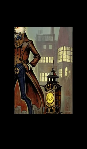 [LINE着せ替え] 猫紳士街#FL030。の画像1