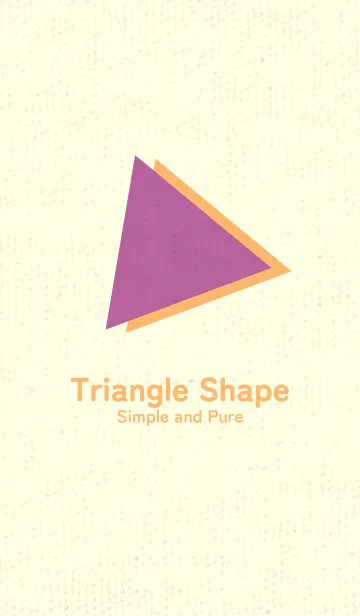 [LINE着せ替え] 三角型の着せかえ ディープモーベットの画像1