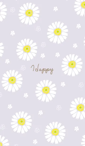 [LINE着せ替え] 白いガーベラ30の画像1