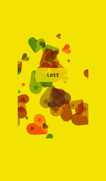 [LINE着せ替え] 失われた | たくさんの心の画像1