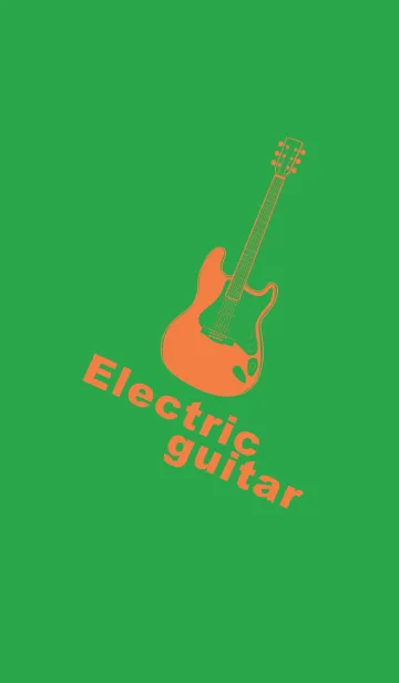 [LINE着せ替え] ELECTRIC GUITAR CLR 鸚緑の画像1