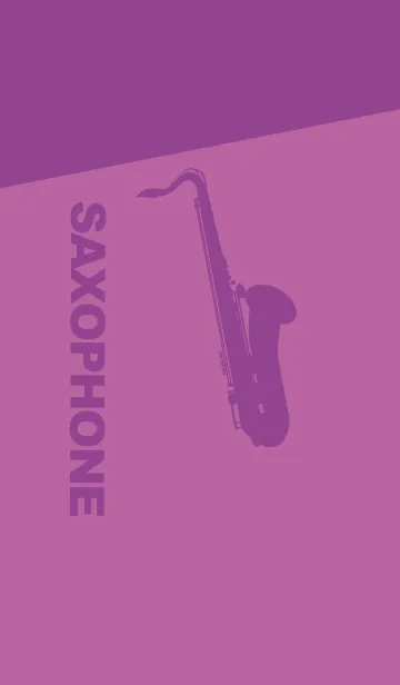 [LINE着せ替え] Saxophone CLR ディープモーベットの画像1