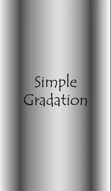 Simple Gradation -Silver 12-の着せ替えメイン画像