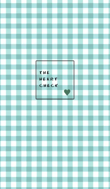 [LINE着せ替え] ザ ハート チェック .56の画像1