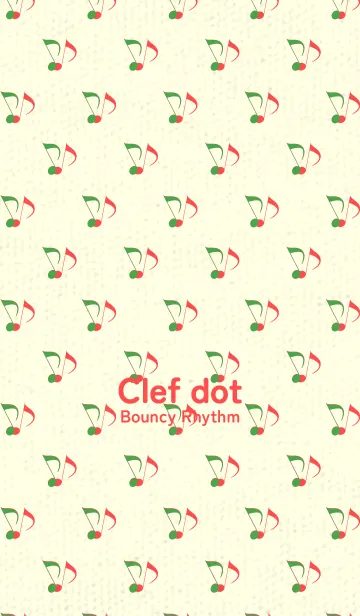 [LINE着せ替え] Clef dot 鸚緑の画像1