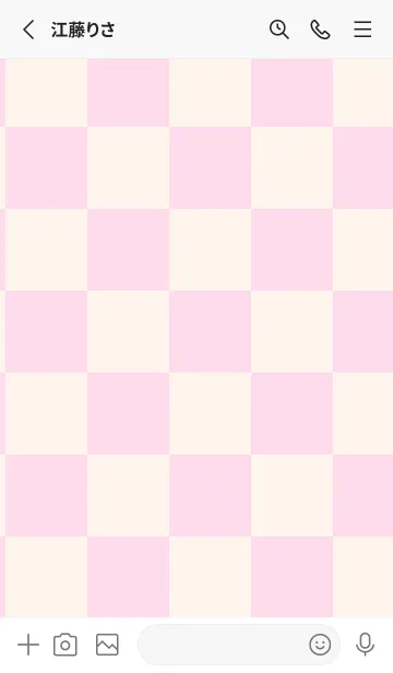 [LINE着せ替え] パステルピンク1■貝殻色.TKCの画像2