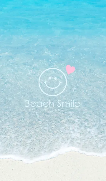 [LINE着せ替え] Beach Smile - LOVE 13の画像1
