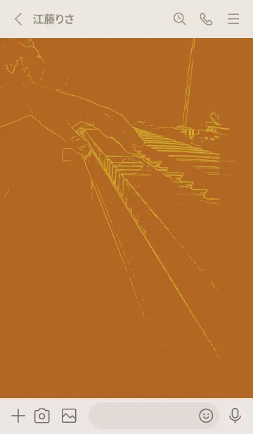 [LINE着せ替え] ピアノ演奏  オータムリーフの画像2