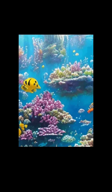 [LINE着せ替え] 熱帯魚の夢#FN012。の画像1