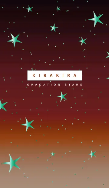 [LINE着せ替え] キラキラ ‐グラデーション・スター 18の画像1
