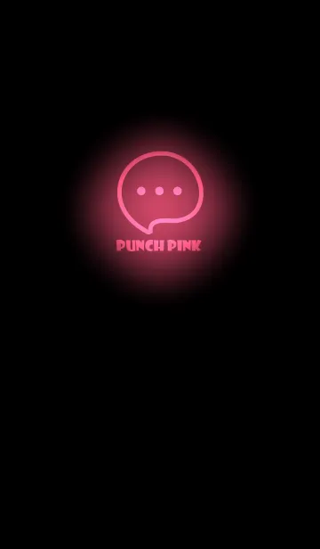 [LINE着せ替え] Punch Pink Neon Theme V4 (JP)の画像1
