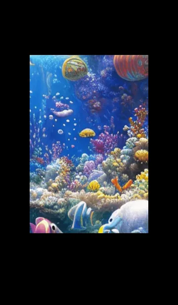 [LINE着せ替え] 熱帯魚の夢#FO14。の画像1