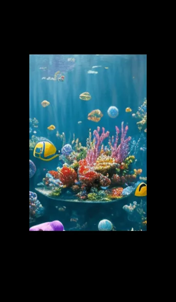 [LINE着せ替え] 熱帯魚の夢#FO13。の画像1