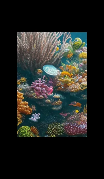 [LINE着せ替え] 熱帯魚の夢#FN029。の画像1