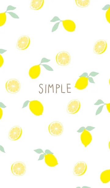 [LINE着せ替え] 爽やか レモンの画像1