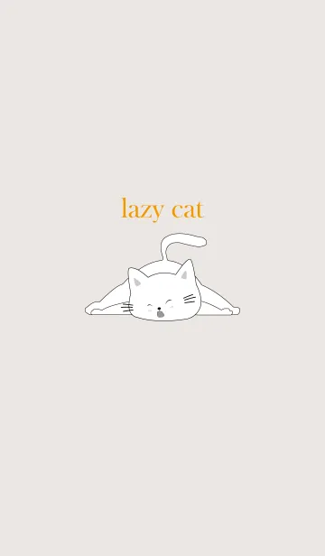 [LINE着せ替え] lazy cat..36の画像1