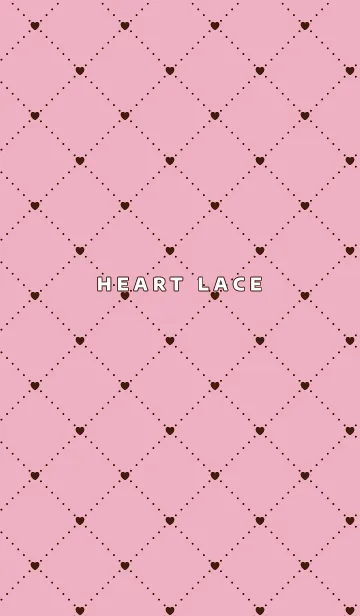 [LINE着せ替え] ハート レース 26の画像1