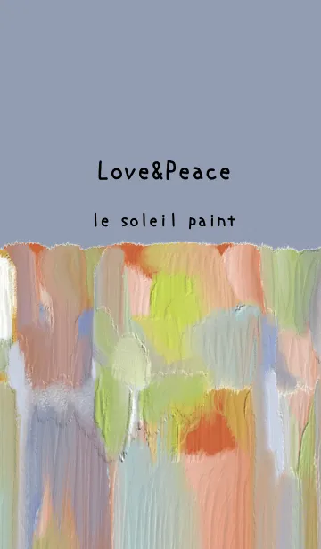 [LINE着せ替え] 油絵アート【le soleil paint 472】の画像1