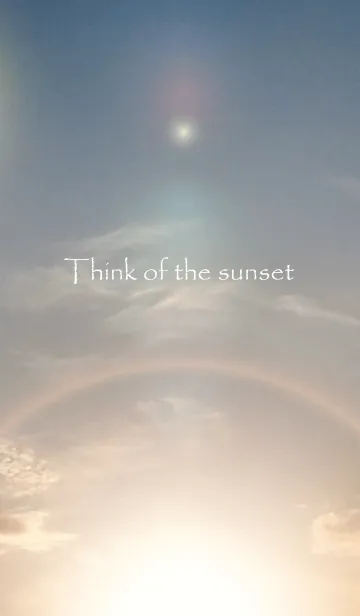 [LINE着せ替え] Think of the sunsetの画像1