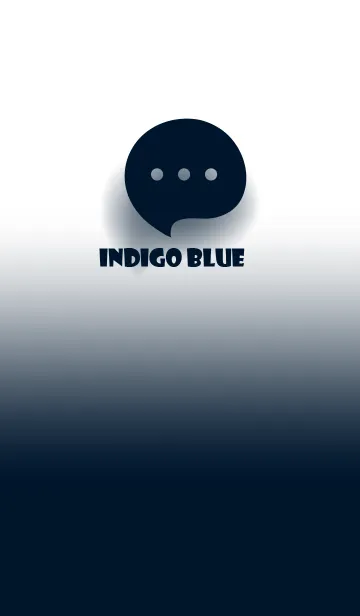 Indigo Blue & White Theme V.4 (JP)の着せ替えメイン画像