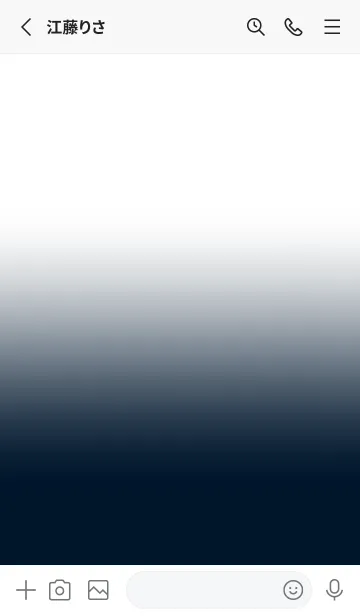 [LINE着せ替え] Indigo Blue & White Theme V.4 (JP)の画像2