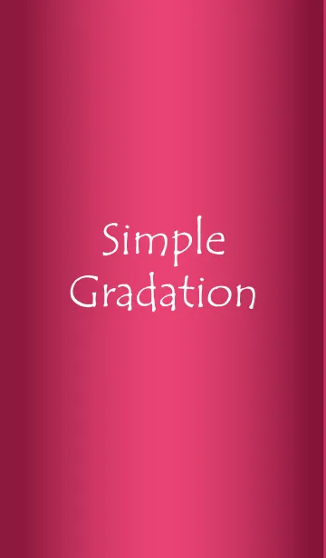 [LINE着せ替え] Simple Gradation -GlossyPink 32-の画像1