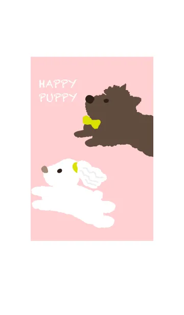 [LINE着せ替え] HAPPY PUPPY 1の画像1