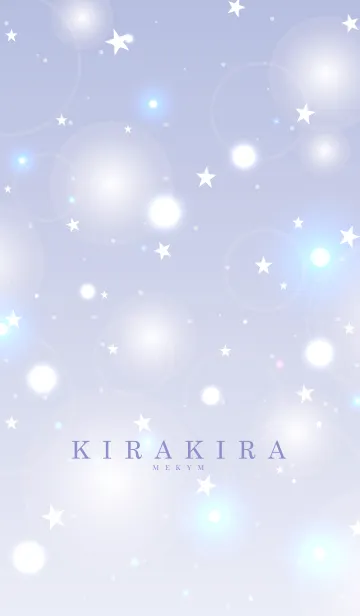 [LINE着せ替え] KIRAKIRA STAR - BLUE 18の画像1