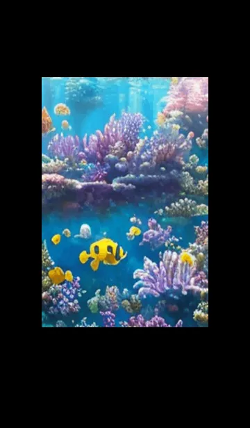 [LINE着せ替え] 熱帯魚の夢#FN023。の画像1