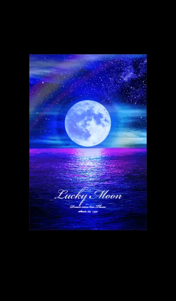 [LINE着せ替え] 運気上昇✨lucky moon✨の画像1