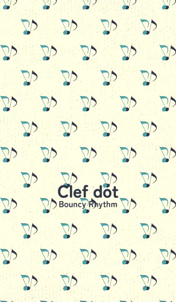 [LINE着せ替え] Clef dot 薄浅葱の画像1