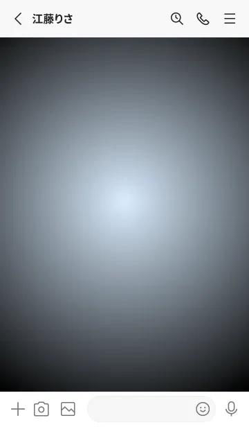 [LINE着せ替え] パステルブルー2●ブラック.TKCの画像2