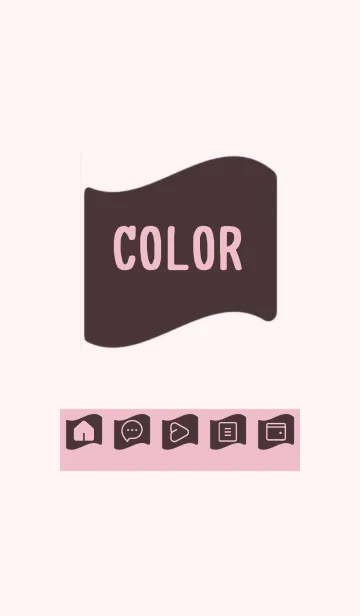 [LINE着せ替え] pink color P30の画像1