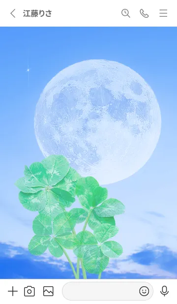 [LINE着せ替え] Real Lucky Clovers Full Moon #1-24の画像2