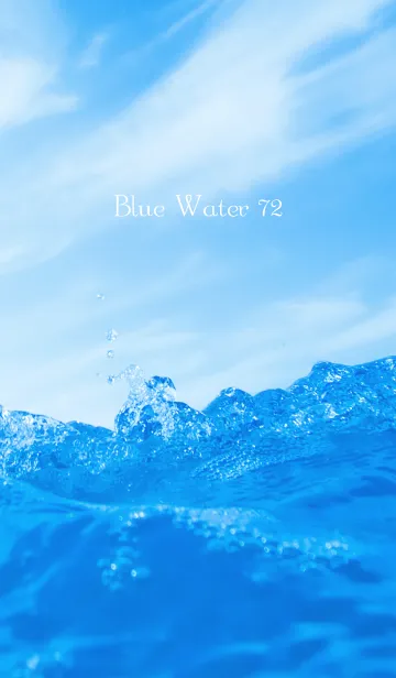 [LINE着せ替え] BlueWater 72の画像1