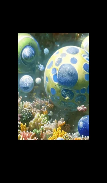 [LINE着せ替え] 熱帯魚の夢#FO118。の画像1