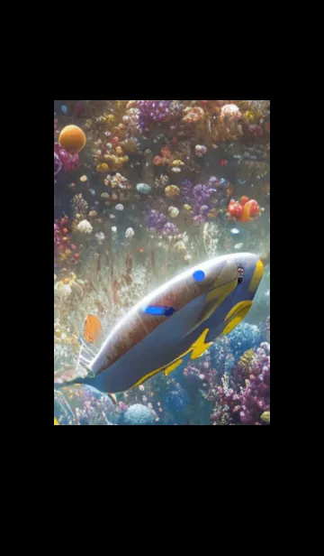 [LINE着せ替え] 熱帯魚の夢#FO117。の画像1