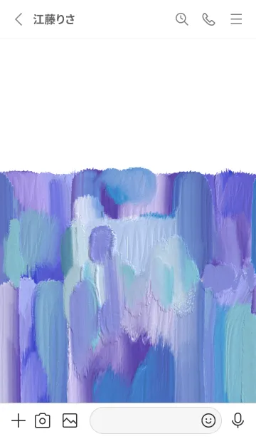 [LINE着せ替え] 油絵アート【le soleil paint 473】の画像2