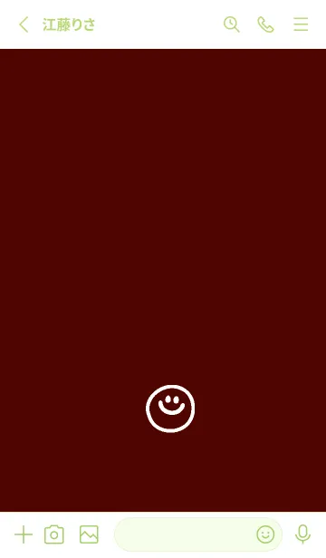 [LINE着せ替え] ミニスマイル* 0101の画像2