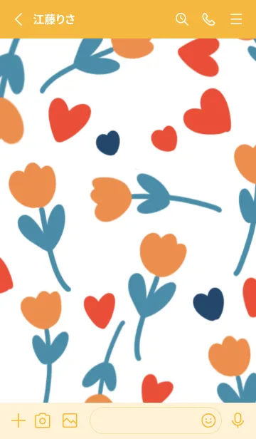 [LINE着せ替え] flower of brightnessの画像2