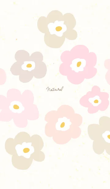 [LINE着せ替え] 花 北欧風 可愛い17の画像1