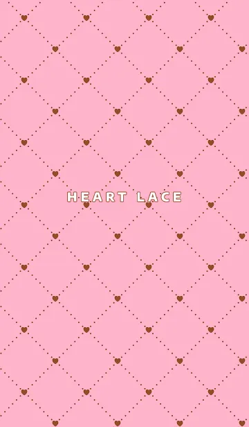 [LINE着せ替え] ハート レース 25の画像1