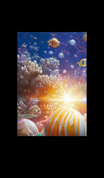 [LINE着せ替え] 熱帯魚の夢#FO24。の画像1