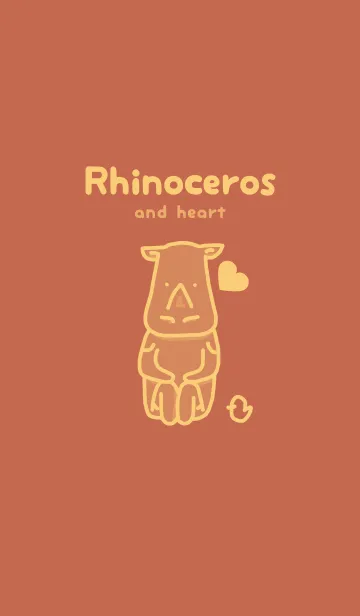 [LINE着せ替え] サイとハート ハバナローズの画像1