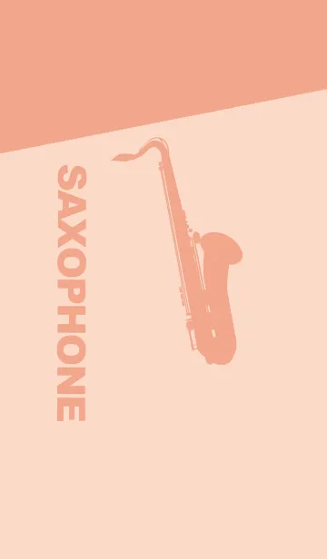 [LINE着せ替え] Saxophone CLR シェルピンクの画像1