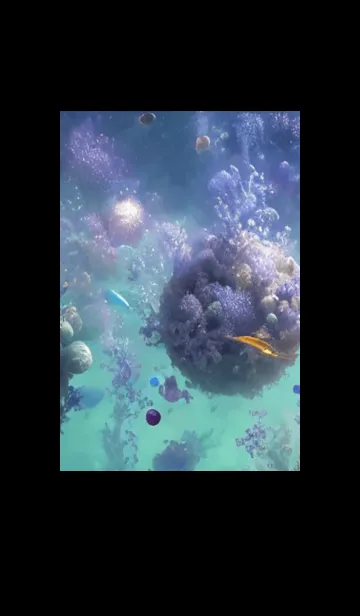 [LINE着せ替え] 熱帯魚の夢#FO220。の画像1